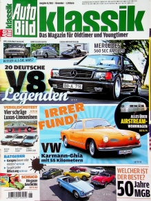 Deckblatt Auto Bild Klassik (11/2012)
